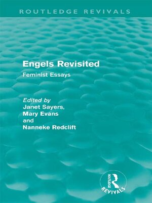 cover image of Engels Revisited (Routledge Revivals)